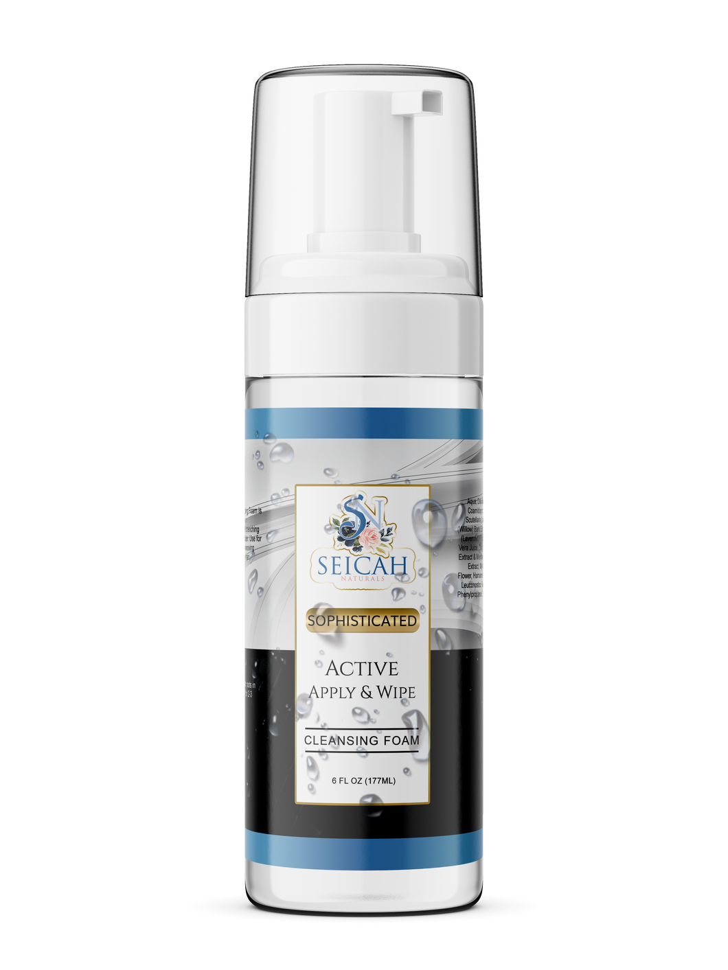 Sophisticated Active Apply & Wipe Cleansing Foam